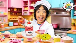 Ryans VTuber Baking Competition  Kids Learn to Bake