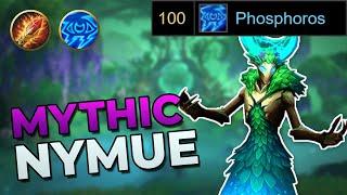 Mythic Nymue - Arcane Mage PoV -  100% Log Rank 1 - 228k DPS  10.2 WoW Dragonflight