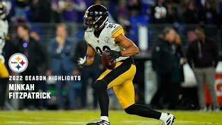HIGHLIGHTS Minkah Fitzpatricks Top Plays of 2022  Pittsburgh Steelers