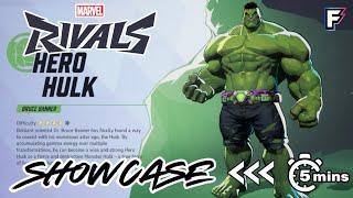 MARVEL RIVALS CLOSED ALPHA EXCLUSIVE CHARACTER SHOWCASE HULK