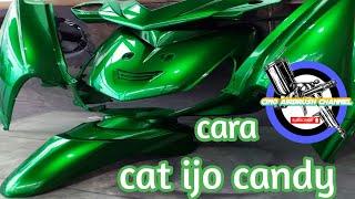 Tutorial cat ijo candy