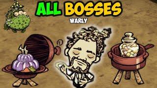 Defeating EVERY Boss as Warly Electric Chef