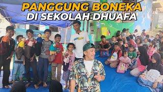 SAJADAH RAMADHAN  ALHAMDULILAH PANGGUNG BONEKA JALU JAKI  BERKUNJUNG KE SEKOLAH YATIM DAN DHUAFA