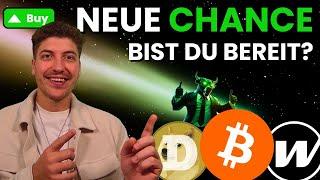 Bitcoin Deine Chance  DogeCoin News Pump  Wormhole Boden erreicht? Krypto News