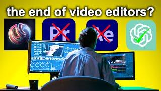 Why AI will replace all video editing jobs in the future.