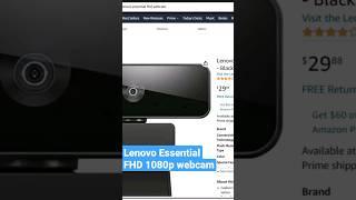 Lenovo Essential FHD 1080p Webcam #streaming #lenovo #microsoftteams