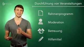 Veranstaltungen richtig durchführen  Wissen für die Ausbildung  Prozubi.de