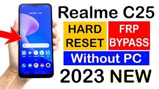 Realme C25 Screen Unlock & FRP Bypass Without PC  2023 NEW METHOD