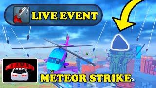 Jailbreak METEOR DESTROYS MAP.. Roblox Live Event 2022 Reaction