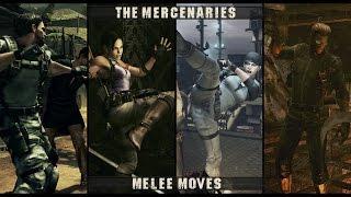 Resident Evil 5 PC Mercenaries Melee moves