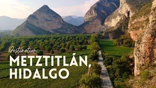 Metztitlán Hidalgo A Drones View of a Beautiful Mexican Landscape