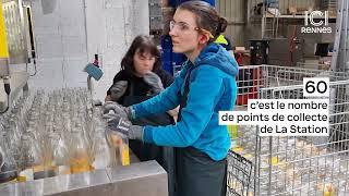 La Station donne une seconde vie aux bouteilles en verre