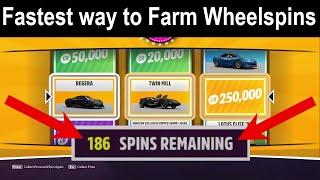 Forza Horizon 5 - The NEW BEST way to Farm Super Wheelspins How to get Wheelspins Tutorial