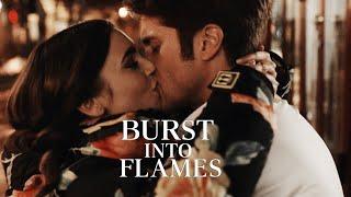 Emily & Gabriel  Burst Into Flames