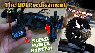 UD1201 VS Brushless power #udirc #rccar