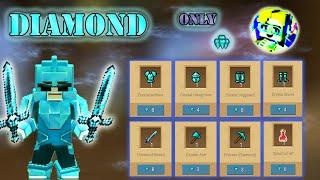 DIAMOND Only Challenge In Egg Wars  Blockman Go Gameplay Android  iOS