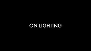 Roger Deakins On Lighting