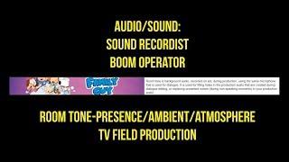Family Guy - Production sound and Room tone