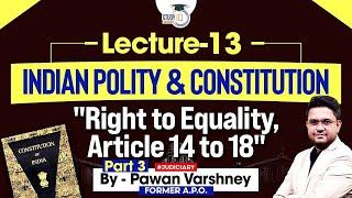 Indian polity and constitution Lecture-13 Right to Equality Article-17 & 18 by Pawan Varshney