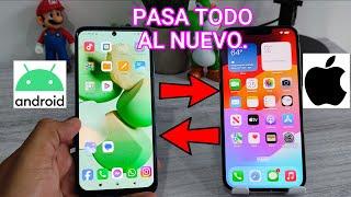 Pasa toda tu Información de un teléfono Android a iOS o viceversa Cualquier marca