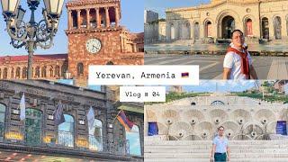 Yerevan Armenia  Republic Square & Cascade Complex