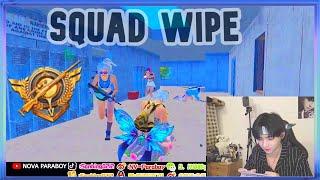 Nova Paraboy Clearing Bootcamp Solo Vs Squad PUBG MOBILE#novaparaboy World best Pubg Player