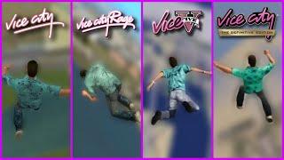 Falling from Sky to Water in All versions of Vice cityincluding fan made mods