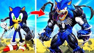 Upgrading Sonic To SONIC VENOM In GTA 5