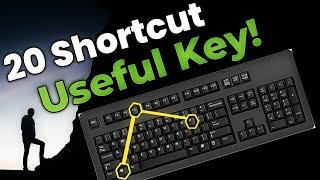 20 shortcut keys of computer  all shortcut keys of computer