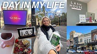 DAY IN MY LIFE vlog  Lash extensions Shopping Haul Computer Work etc  Melbourne Australia