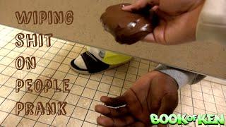 Wiping Sh*t On People Prank Part 3  Bathroom Prank Gone Wrong