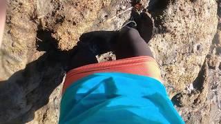 Mini skirt Leggings and Blue Wellies in Deep Mud POV