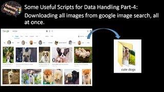 Downloading all images from google image search all at once