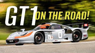 Porsche 911 GT1 EVO Driven on the Road  Supercar Driver x Tom Hartley Jnr  4K