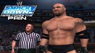 WWE SmackDown Here Comes The Pain - Season Mode w Goldberg Part 2 of 2 PlayStation 2
