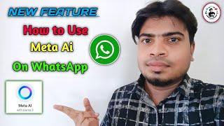 How to Use Meta Ai in WhatsApp in Tamil Whatsapp New Feature WhatsApp Meta Ai  Abi Parthiban