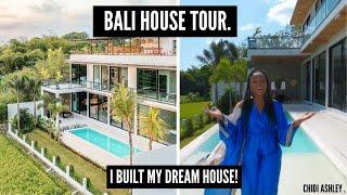 I BUILT MY DREAM HOUSE IN BALI  Finished Bali luxury villa tour