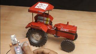 How to turn Toy Tractor  to RC Tractor