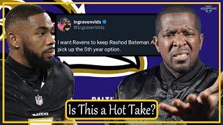 IF Ravens do THIS with Rashod Bateman IT’S GAME OVER