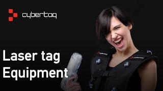 Indoor Laser tag equipment by Cybertag