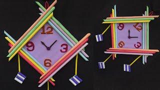 DIY Paper Wall Clock Craft Ideas  Clock Model For Project  How To Make a Wall Clock