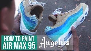 Custom Nike Air Max 95  Angelus Paints