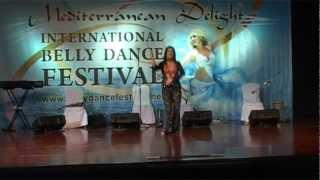 Nelly Belly Dance - Mediterranean Delight Festival  Greece 2012