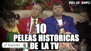 Con Chabelo Chilindrina y Camilo Sesto Top 10 históricas peleas en televisión