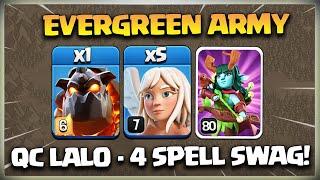 Best Th14 QC LaLo + SWAG  Th14 Queen WALK Lavaloon  Best TH14 Attack Strategy Clash of Clans coc