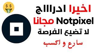 ادراج عملة Not pixel قريبا جدا على المنصات  بوت Not pixel مجانا