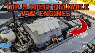 TOP 5 most RELIABLE Volkswagen engines Dont buy a Vw until you watch this
