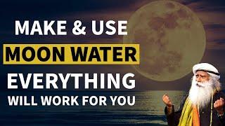  2024 FULL MOON MANIFESTATION Portal Open  MOON WATER   Everything Works For You