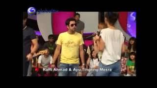 PERTAMA KALI PIPI RAFFI AHMAD  DISENTUH TANGAN AYU TING TING 2011