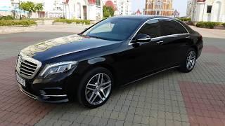 Rent MERCEDES BENZ S350 W222 Long 4Matic AMG of September 2017 with driver in Kyiv